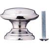 Cosmas 4251CH Polished Chrome Cabinet Hardware Round Knob - 1-3/8"