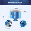 3 Inch Diamond Core Drill Bit for Porcelain Tile Ceramic