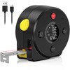 2-in-1 Laser Tape Measure 197Ft Rechargeable Digital Tape Measure A