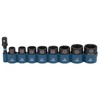 Makita E-16639 Impact Socket Set 3/8 Inch 9-Piece SW8 -