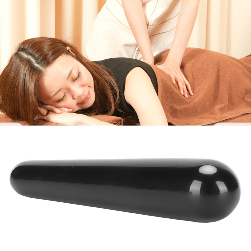 Gua Sha Stick Natural Jadestone Acupuncture Point Massage Stick Guasha