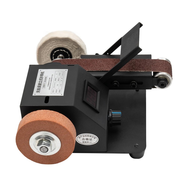 JAYGOVAN 350W Electric Mini Belt Sander 90 Degree Knife Sharpener