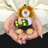 Niki Keychain, Lion, Skateboard, 3.9 inches (10 cm), Kids, Braun,