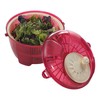 Mabel Home Salad Spinner, Salad Tosser and Mixer, 5,5 Quart,