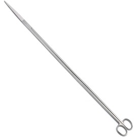 AAProTools Fish Aquarium Cleaner Kelly Scissors Straight 18" Extra Long Handle Sharp/Sharp Stainless Steel Instruments