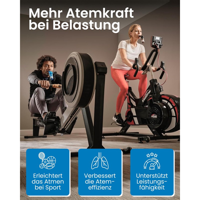 POWERBREATHE Plus I Medium Resistance I Breathing Trainer to Strengthen