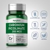 Piping Rock Chromium Picolinate 200mcg | 240 Tablets | Vegetarian,