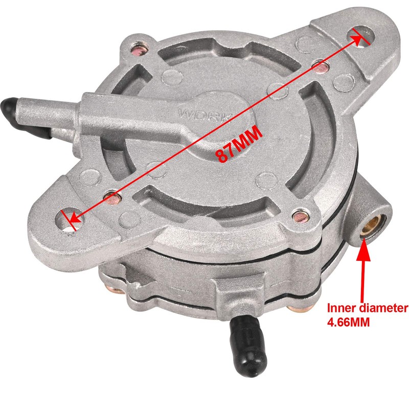 Trkimal Vacuum Fuel Pump GY6 50cc 125cc 150cc Moped Go