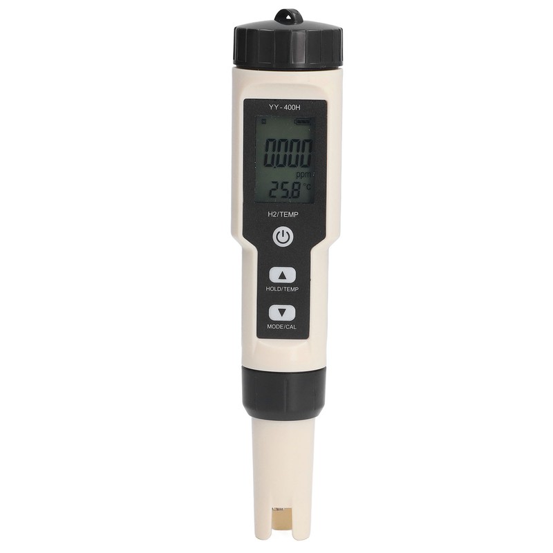 Water Tester 2 in 1 Detachable Probe Design ABS LCD