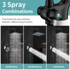 EAARSUO 10" Rainfall Shower Heads with Handheld Spray Combo High