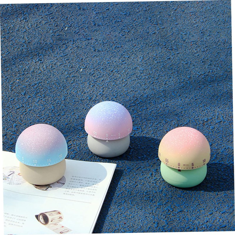 FUNOMOCYA Lovely Plastic Mechanical Timer Kitchen Cooking Timer Clock Random