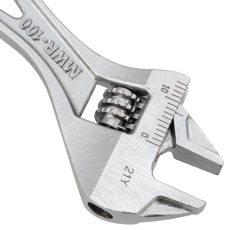 TONE Hyper Worm Adjustable Wrench (with Graduation) MWR-100 Overall Length