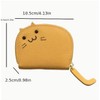 THREE RABBITS Coin Purse, Coin Purse, Embroidery, Cats, Cute, Large