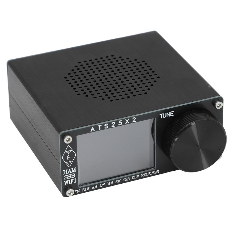 Radio Receiver 108MHz 153‑30000KHz 2.4 Inch Touchscreen Portable Handheld FM