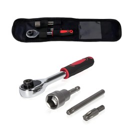 HZEL Hard Top Torx Tool Kit, Aluminum Alloy Vehicle 2-4 Hardtop Door Install Removal Socket Wrench Tool Sets, Portable OEM# 82214166AB 68361574AB Replacement, Compatible with JK JKU JLU