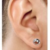 Ayoiow 2Pcs Stainless Steel Plugs and Tunnels, Silver 9/16 Gauges