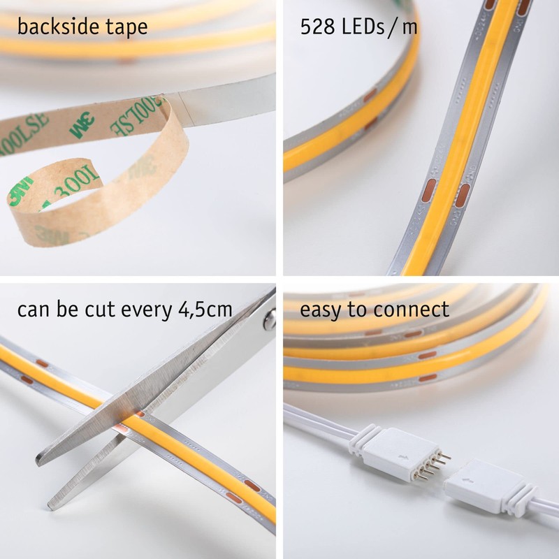 Paulmann 71048 MaxLED 1000 LED Strip Full-Line COB Complete Set