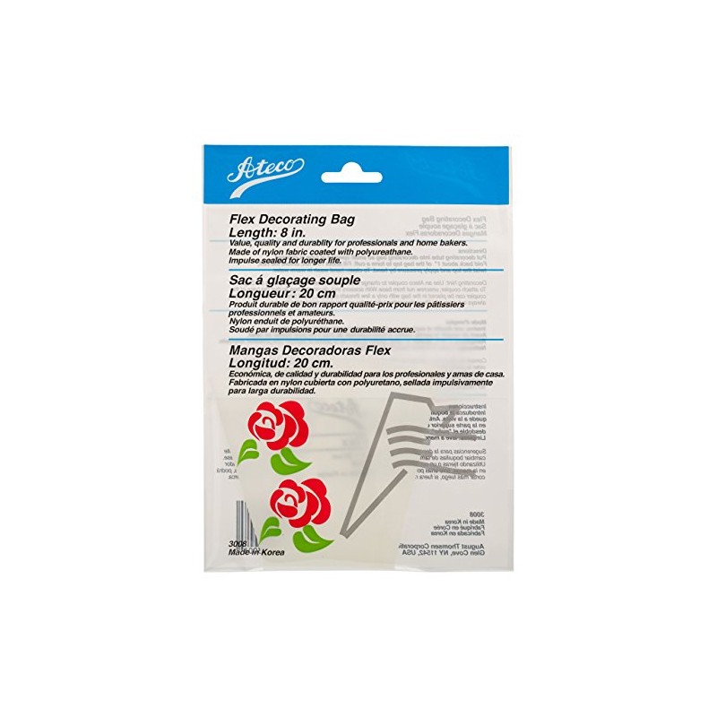 Ateco 3008 Flex Decorating Bag , whites