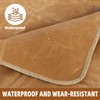 MIKI WELL Men's Waxed Canvas Woodworking Apron With Pockets Heavy