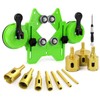 MARSBASE Diamond Hole Saw Kit, 10 PCS Dry/Wet Brazing Tile