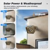 Chtoocy Solar Driveway Alarm Wireless Outside 1/2 Mile Long Range,