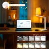 White crown LED Desk Lamp with 15W Wireless Charger &