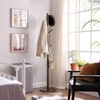 VASAGLE Coat Rack, Solid Wood Coat Stand, Free Standing Hall