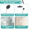DLYYPLUS Silicone Shower Hose, Ultra-Soft Flexible Handheld Shower Head Hose