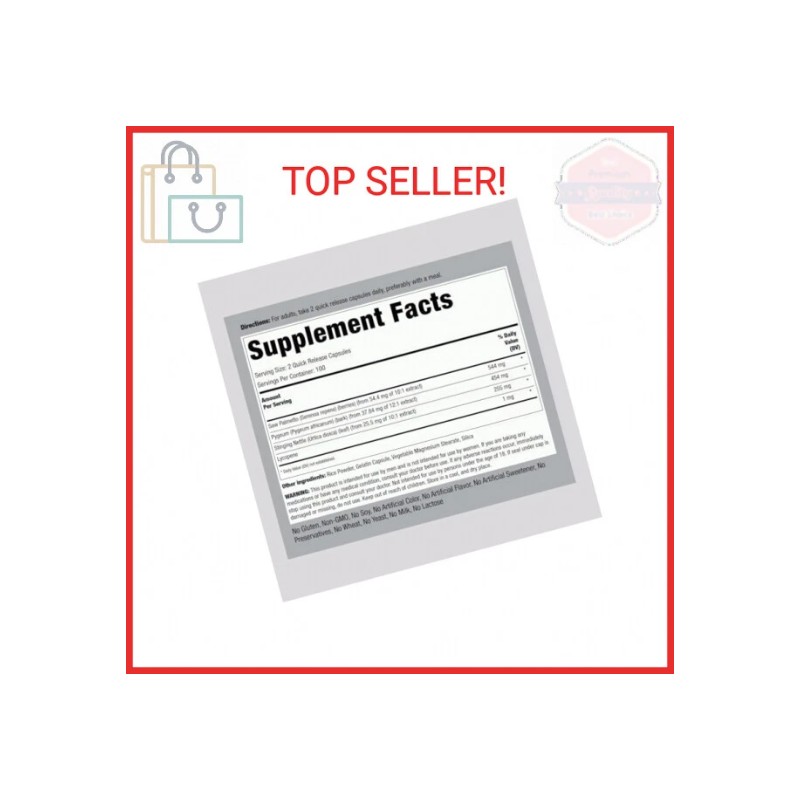 Piping Rock Prostate Supplement for Men | ProstAid Herbal Complex