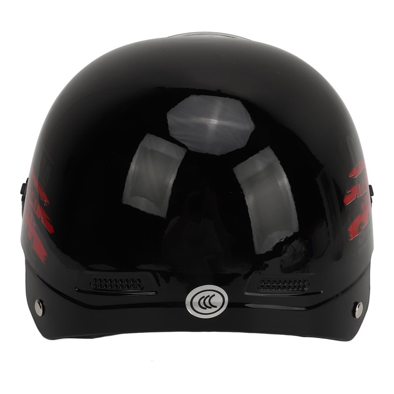 Motorcycle Helmet Stylish Adjustable Lightweight Rain Proof Rugged Electric Vehicle