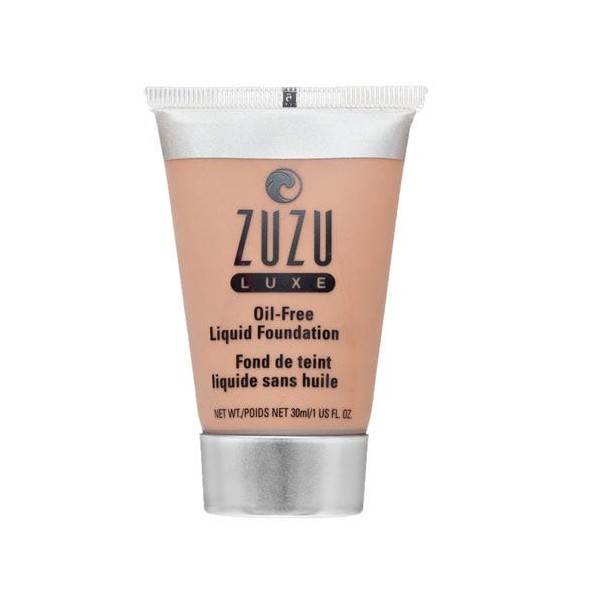 ZUZU Luxe Liquid Foundation Oil-Free L-19 Medium to Dark Skin Cocoa Brown 30mL