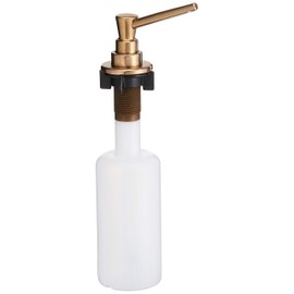Delta Faucet RP1001CZ Soap/Lotion Dispenser with 13oz bottle with funnel, Champagne Bronze,2-3/4 inches