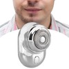 Electric Beard Clipper Men Mini Beard Trimmer Stainless Steel Digital