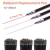 Ballpoint Pen Refills 0.7 mm Black Blue Red Pack of