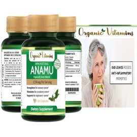 organic vitamin Natural Whole Herb Anamu PIlls 1250Mg Guinea Hen Weed 120 Capsules Support