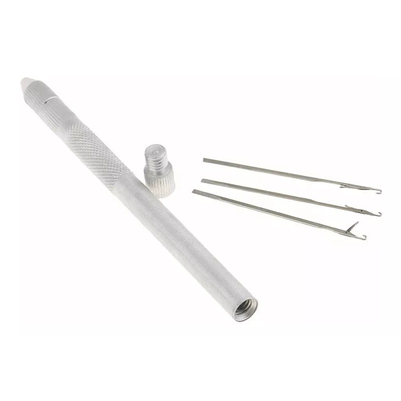 Gala Remate Gancho Metalico Para Extensiones De Cabello 3-en-1