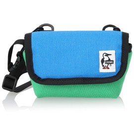 Chums Compact Camera Pouch Sweat Nylon Shoulder Bag, green