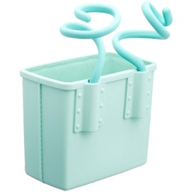 Yawata Chemical with Handle Storage Box sceltevie Grace Mano (gure-su・ma-no) TypeB Green