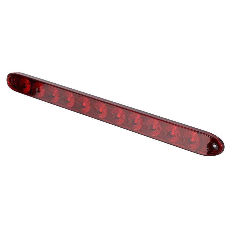 12V 11 LED Brake Turn Tail Light Red Polycarbonate Lens