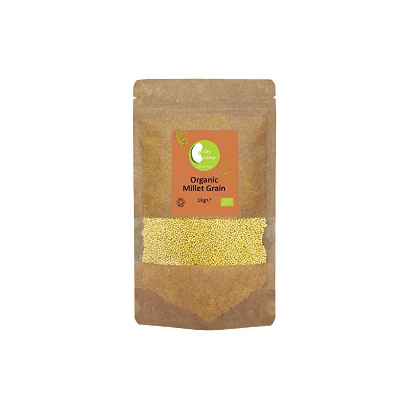 Organic Millet Grain - Certified Organic - by Busy Beans