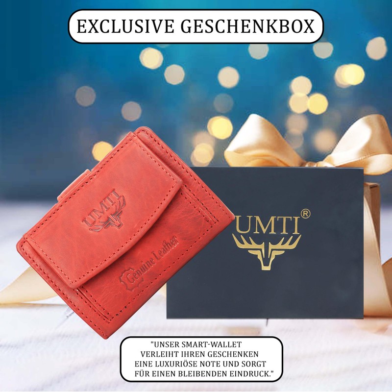 Slim Wallet with Coin Compartment & RFID Protection 24 (12A)