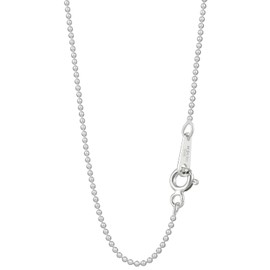 Shinjuku Gin no Kura Silver 925 Ball Chain, Diameter 1.0 mm - 4.5 mm, Length 15.0 - 31.5 inches (38 - 80 cm), Necklace Chain, Ladies, Men's, Popular