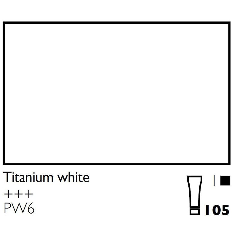 Talens COBRA wassermischbare Ölfarben, 40 ml, 105 Titanweiss