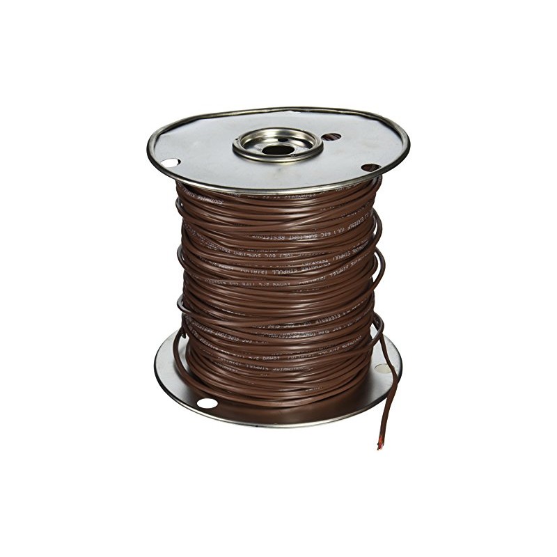 Southwire 64168845 18/3 500-Feet 3 Conductor Thermostat Wire; 18-Gauge Solid