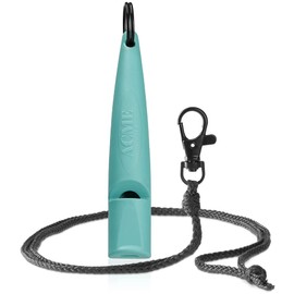 ACME Dog Whistle No. 211.5 (Update 2023) with Free Whistle Band in Matte Black Alpha Ideal for Recall Long Range Frequency Standardized (Turquiose)