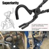 Exhaust Hanger Removal Pliers with Offset Jaw for Rubber Muffler