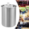 VOSAREA Ice Cube Bucket Stainless Steel Ice Bucket Wine Bucket