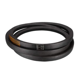 sourcing map B-74 V-Belts 74" Inner Length, B-Section Rubber Drive Belt