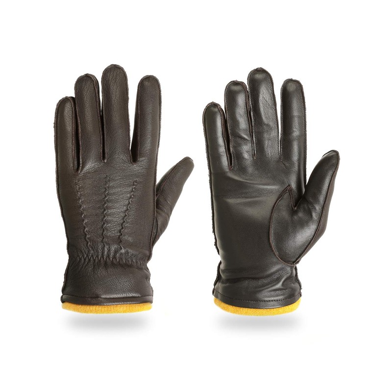 PEARLWOOD Miles Men's Touchscreen Gloves Made of Goat and Sheepskin