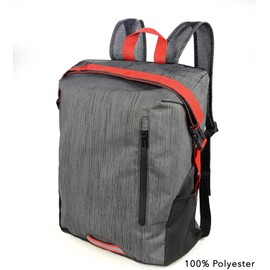 Troika Trekpack Roll Top RUC02/GY Foldable Polyester Backpack 51 cm x 40 cm x 10 cm Grey, gray, Modern